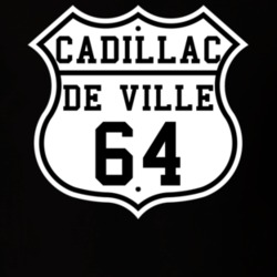 Highway Route 1964 Cadillac De Ville Classic Car T Shirt