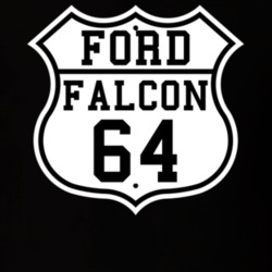 Highway Route 1964 Falcon Classic Car T Shirt