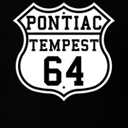 Highway Route 1964 Pontiac Lemans Tempest Classic Car T Shirt