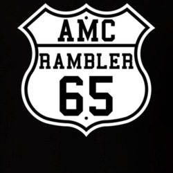 Highway Route 1965 AMC Rambler Classic Car T Shirt
