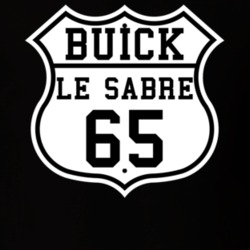 Highway Route 1965 Buick Le Sabre Classic Car T Shirt