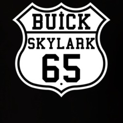 Highway Route 1965 Buick Skylark Classic Car T Shirt