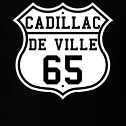 Highway Route 1965 Cadillac De Ville Classic Car T Shirt
