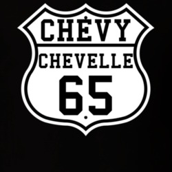 Highway Route 1965 Chevelle Classic Car T Shirt