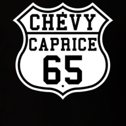Highway Route 1965 Chevy Caprice Classic Car T Shirt