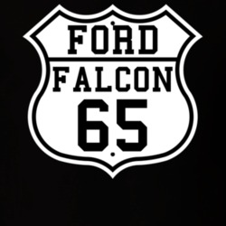 Highway Route 1965 Falcon Classic Car T Shirt