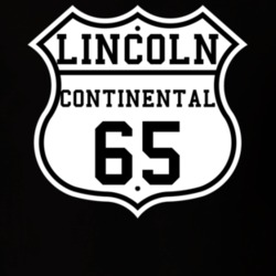 Highway Route 1965 Lincoln Continental Classic Car T Shirt