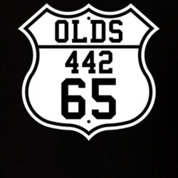 Highway Route 1965 Oldsmobile 442 Classic Car T Shirt