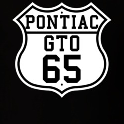 Highway Route 1965 Pontiac GTO Classic Car T Shirt