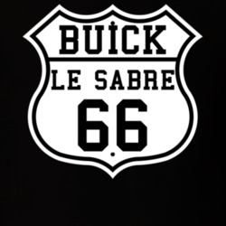 Highway Route 1966 Buick Le Sabre Classic Car T Shirt
