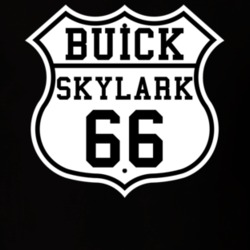 Highway Route 1966 Buick Skylark Classic Car T Shirt