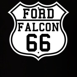 Highway Route 1966 Falcon Classic Car T Shirt