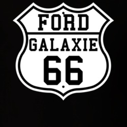 Highway Route 1966 Galaxie Classic Car T Shirt