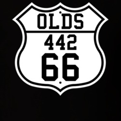 Highway Route 1966 Oldsmobile 442 Classic Car T Shirt