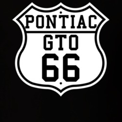 Highway Route 1966 Pontiac GTO Classic Car T Shirt
