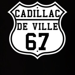 Highway Route 1967 Cadillac De Ville Classic Car T Shirt