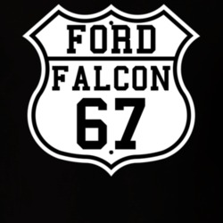 Highway Route 1967 Falcon Classic Car T Shirt