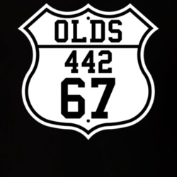 Highway Route 1967 Oldsmobile 442 Classic Car T Shirt