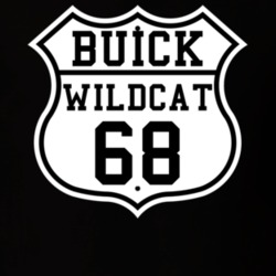 Highway Route 1968 Buick Wildcat Classic Car T Shirt