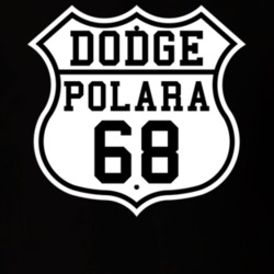 Highway Route 1968 Dodge Polara Classic Car T Shirt