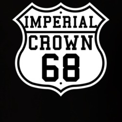Highway Route 1968 Imperial Crown Classic Car T Shirt