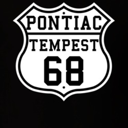 Highway Route 1968 Pontiac Lemans Tempest Classic Car T Shirt