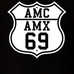 Highway Route 1969 AMC AMX Classic Car T Shirt