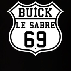 Highway Route 1969 Buick Le Sabre Classic Car T Shirt