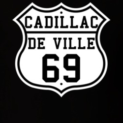 Highway Route 1969 Cadillac De Ville Classic Car T Shirt