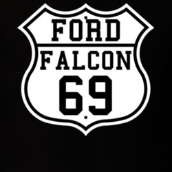 Highway Route 1969 Falcon Classic Car T Shirt