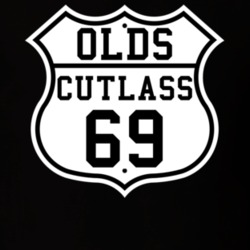 Highway Route 1969 Oldsmobile CutlaSS Classic Car T Shirt