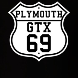 Highway Route 1969 Plymouth GTX Classic Car T Shirt