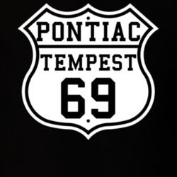 Highway Route 1969 Pontiac Lemans Tempest Classic Car T Shirt
