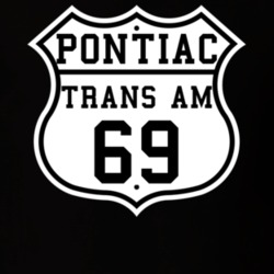 Highway Route 1969 Pontiac Trans Am Classic Car T Shirt