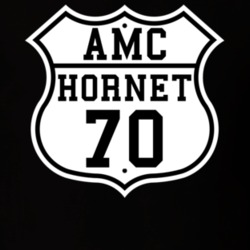 Highway Route 1970 AMC Hornet Classic Car T Shirt