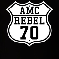 Highway Route 1970 AMC Rebel Classic Car T Shirt