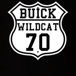 Highway Route 1970 Buick Wildcat Classic Car T Shirt