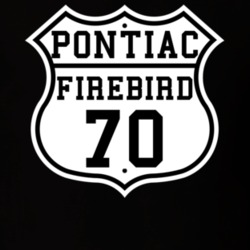 Highway Route 1970 Firebird Trans Am Classic Car T Shirt