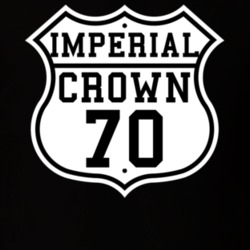 Highway Route 1970 Imperial Crown Classic Car T Shirt