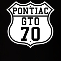 Highway Route 1970 Pontiac GTO Classic Car T Shirt