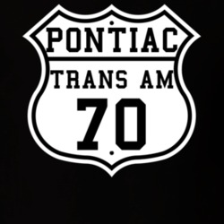 Highway Route 1970 Pontiac Trans Am Classic Car T Shirt