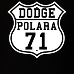 Highway Route 1971 Dodge Polara Classic Car T Shirt