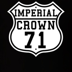 Highway Route 1971 Imperial Crown Classic Car T Shirt