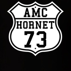 Highway Route 1973 AMC Hornet Classic Car T Shirt