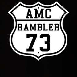 Highway Route 1973 AMC Rambler Classic Car T Shirt