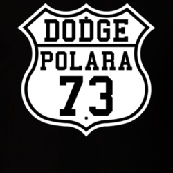 Highway Route 1973 Dodge Polara Classic Car T Shirt