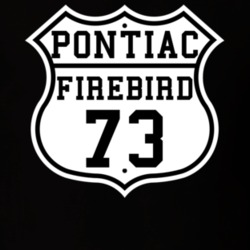 Highway Route 1973 Firebird Trans Am Classic Car T Shirt