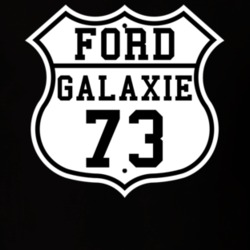 Highway Route 1973 Galaxie Classic Car T Shirt