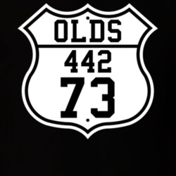 Highway Route 1973 Oldsmobile 442 Classic Car T Shirt