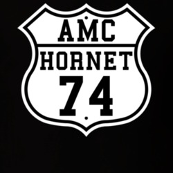 Highway Route 1974 AMC Hornet Classic Car T Shirt